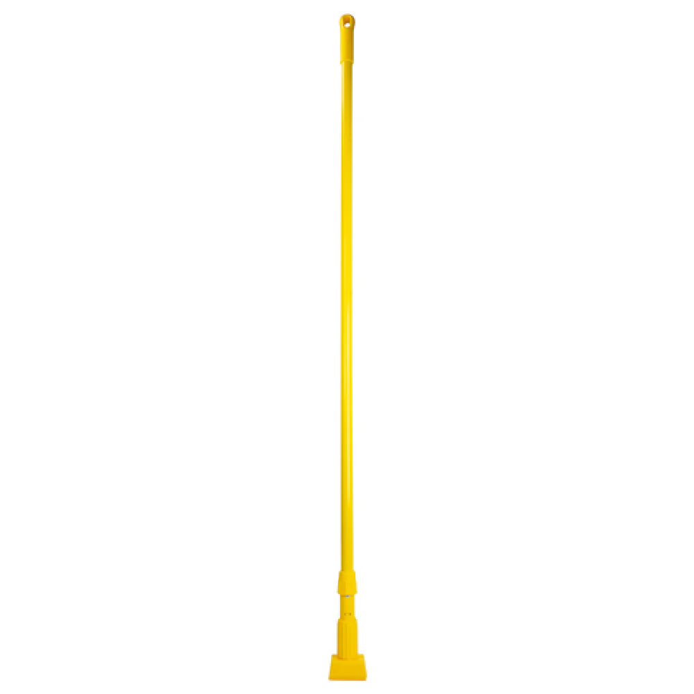 Carlisle 369475EC04 60 Inch Long Jaw Style Mop Handle Fiberglass Yellow Carlisle 369475EC04 60 Inch Long Jaw Style Mop Handle Fiberglass Yellow