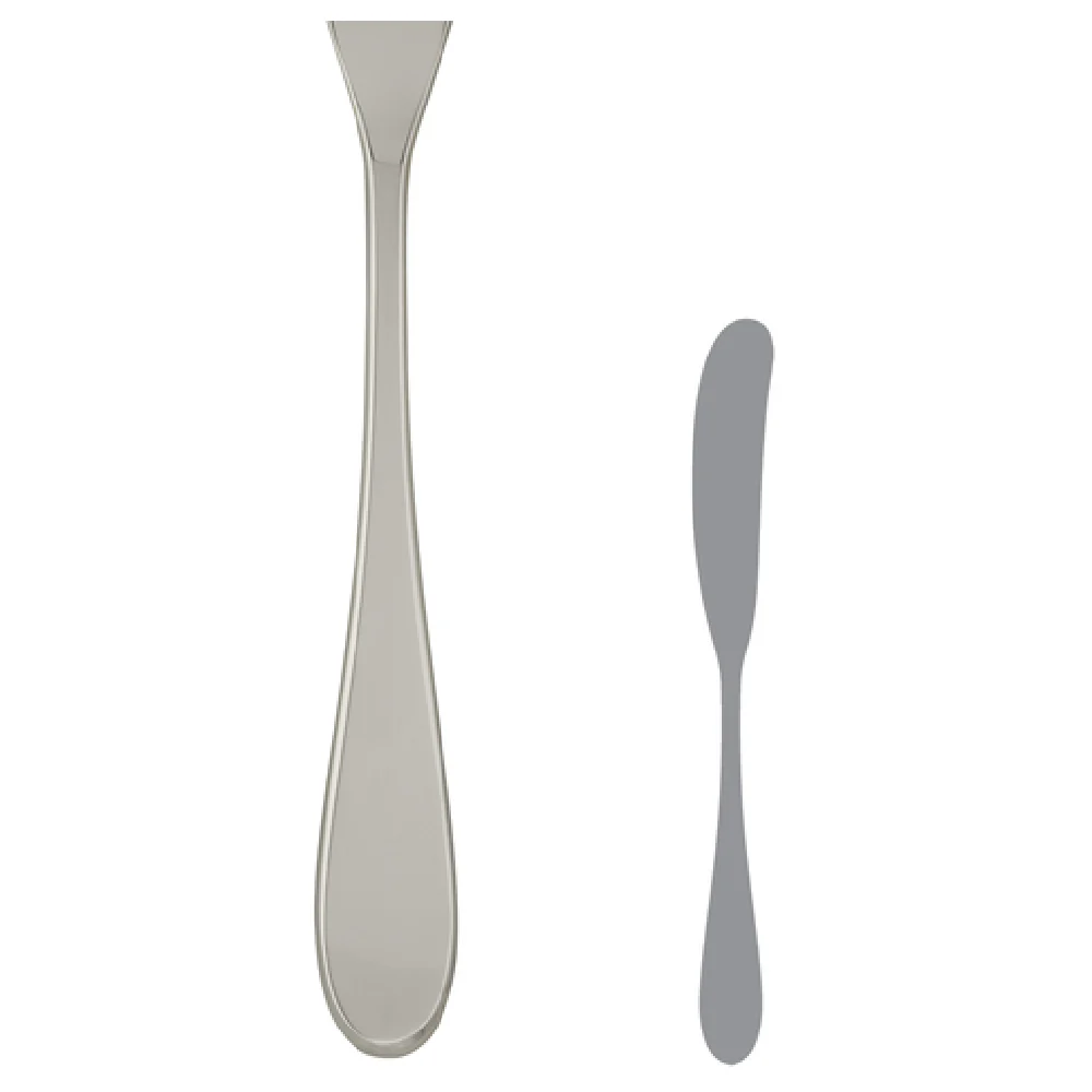Steelite 5505J045 7 Inch Knife Butter Spreader 13/0 Stainless Steel Steelite 5505J045 7 Inch Knife Butter Spreader 13/0 Stainless Steel
