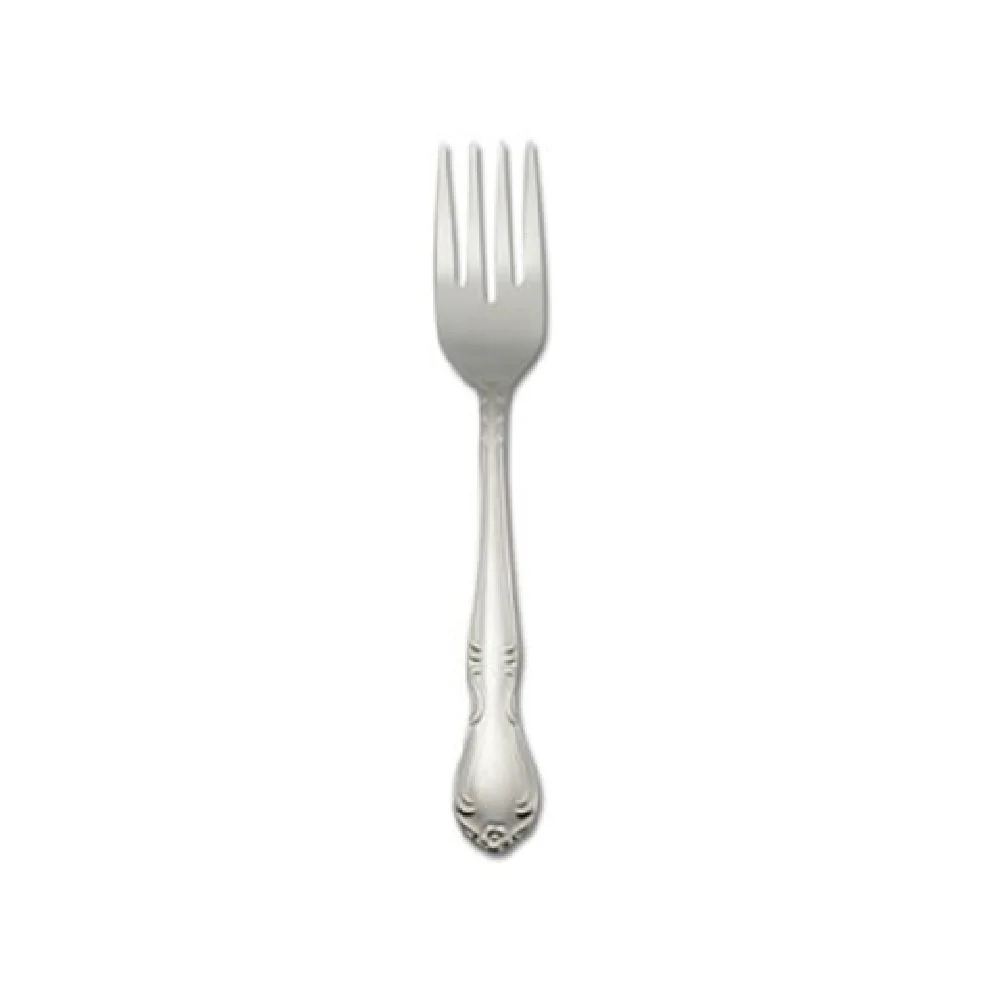 1880 Hospitality B072FSLF 6-1/4 Inch Scrolled Border Fork 18/0 Stainless Steel