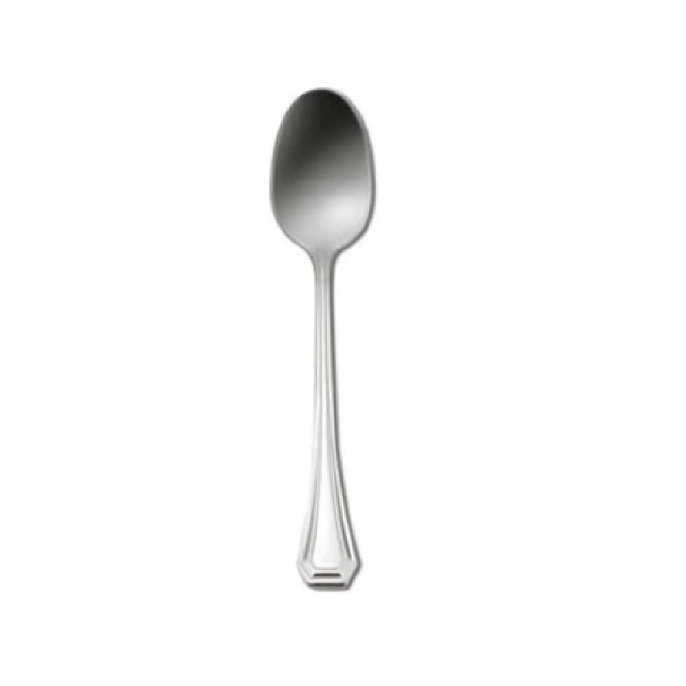 1880 Hospitality V246SFTF 5-1/2 Inch Silver-plated European Teaspoon Incised Lines 1880 Hospitality V246SFTF 5-1/2 Inch Silver-plated European Teaspoon Incised Lines