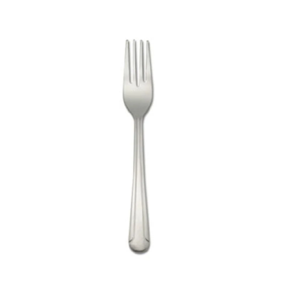 1880 Hospitality B421FSLF Salad Pastry Fork 6 Inch Linear Incised Handle 18/0 Stainless Steel