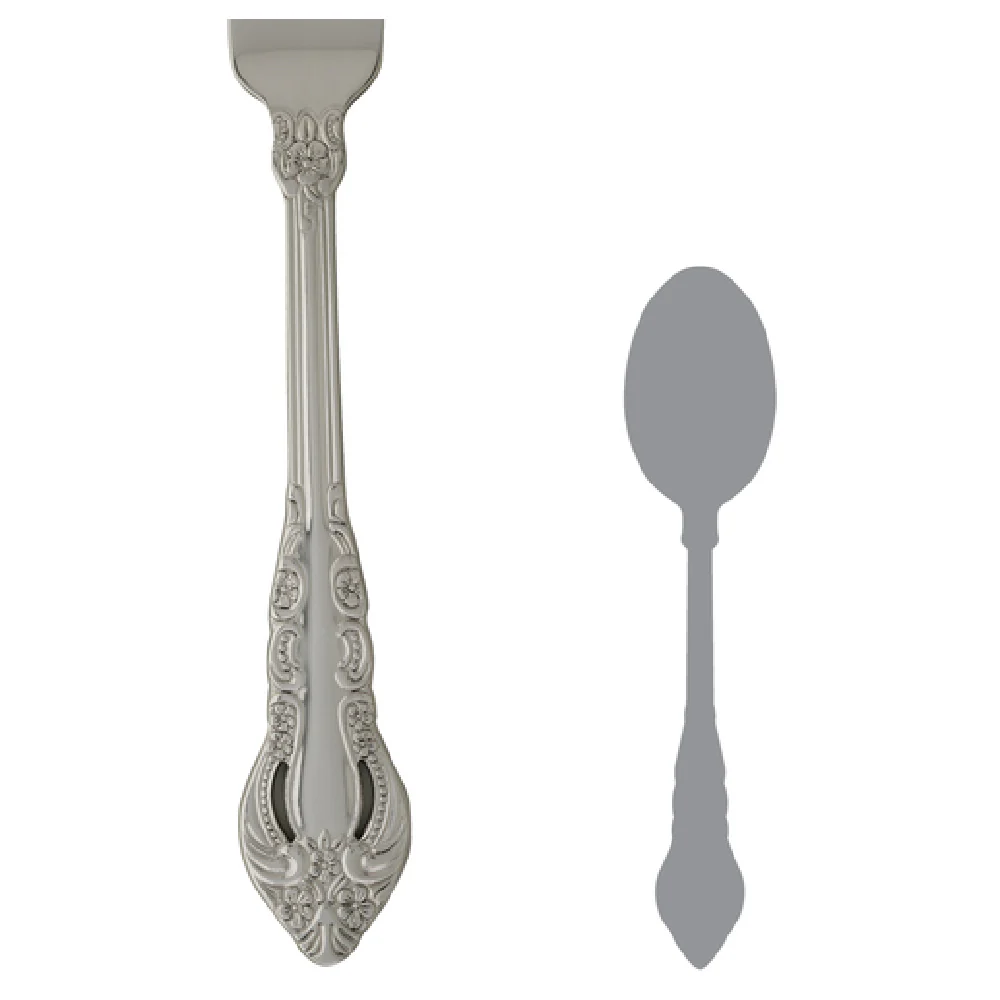 Steelite 5510J003 7-1/4 Inch Dessert Spoon with 18/10 Stainless Steel