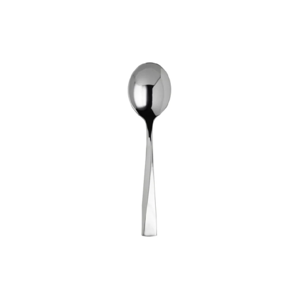 Steelite 5755SX002 7.125 Inch Bouillon Soup Spoon 18/10 Stainless Steel