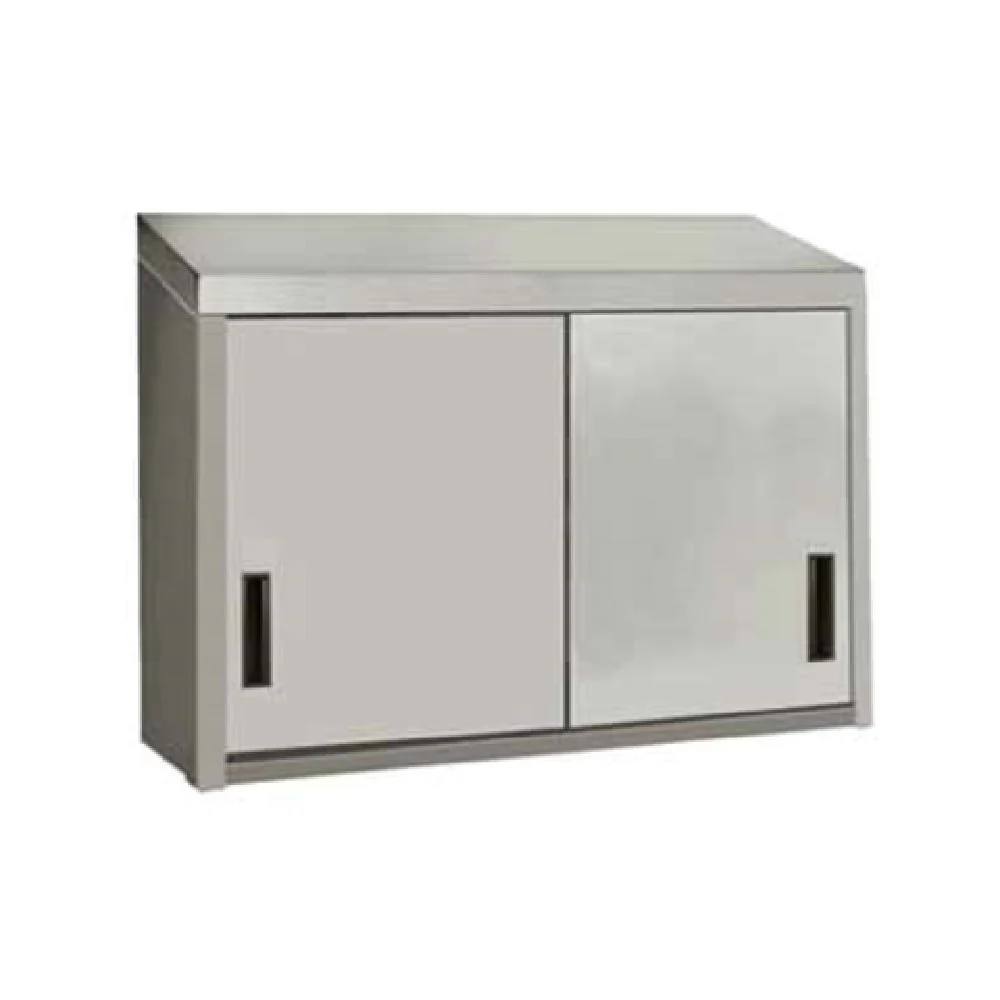 Advance Tabco WCS-15-36 36 Inch Enclosed Wall-Mount Cabinet with Sliding Doors Stainless Steel
