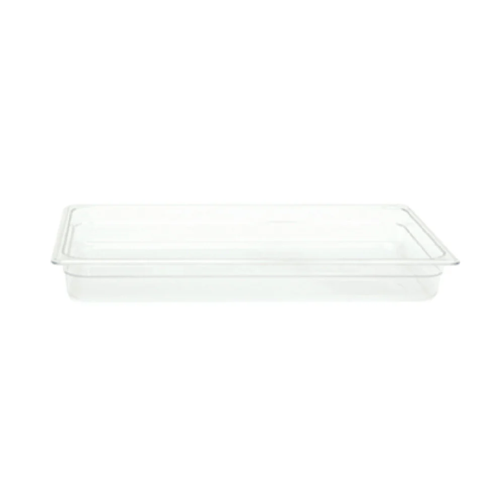 Thunder Group PLPA8002 Full Size Food Pan 2-1/2 Inch Deep Clear Polycarbonate