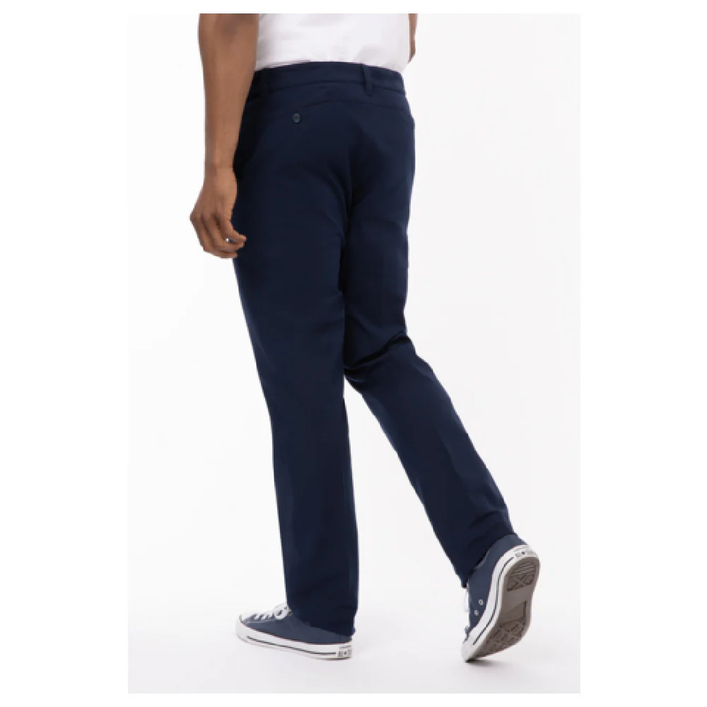 Chef Works PEC02-NAV-42 Size 42 Chef's Pants with Four-way Stretch Blue Chef Works PEC02-NAV-42 Size 42 Chef's Pants with Four-way Stretch Blue