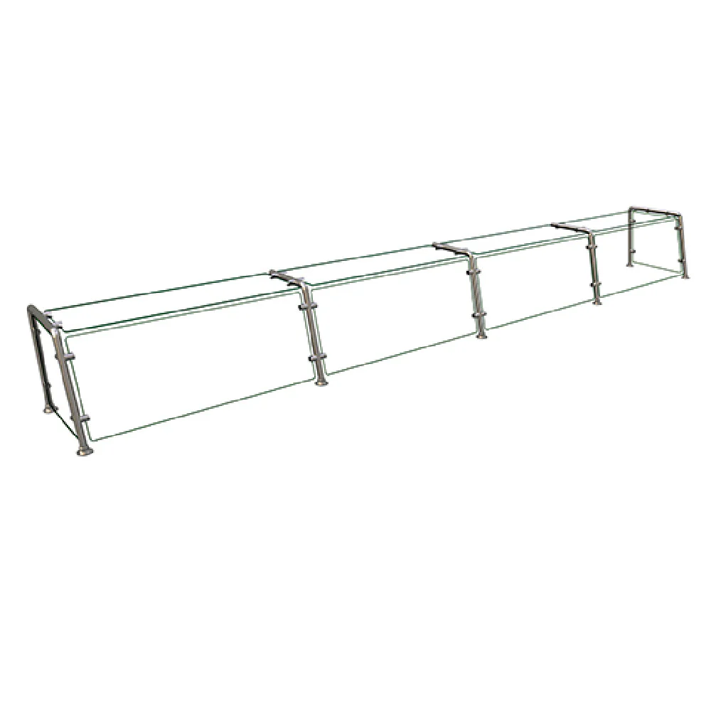 Hatco EP22-14415 144 Inch Sneeze Guard Stainless Steel Full Service Food Shield Hatco EP22-14415 144 Inch Sneeze Guard Stainless Steel Full Service Food Shield