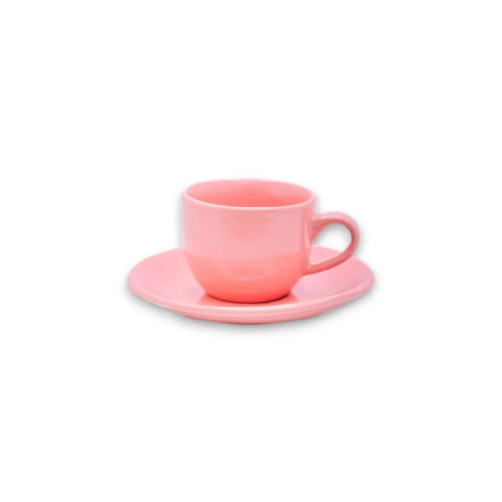 By The Earth Living CM073 Tea Cup & Saucer 5.5 By The Earth Living CM073 Tea Cup & Saucer 5.5