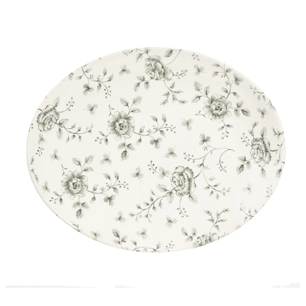 Churchill China RCG OP121 Plate 12-1/2 Churchill China RCG OP121 Plate 12-1/2