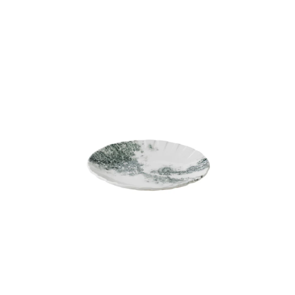 Churchill China ASMBAF581 Smoke Black Coupe Plate 10 3/4 Churchill China ASMBAF581 Smoke Black Coupe Plate 10 3/4