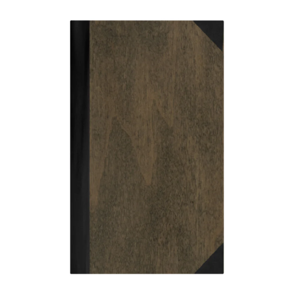 Risch WOOD-6V 8.5X14 Authentic Wood Menu Cover Booklet 8-1/2 Inch x 14 Inch