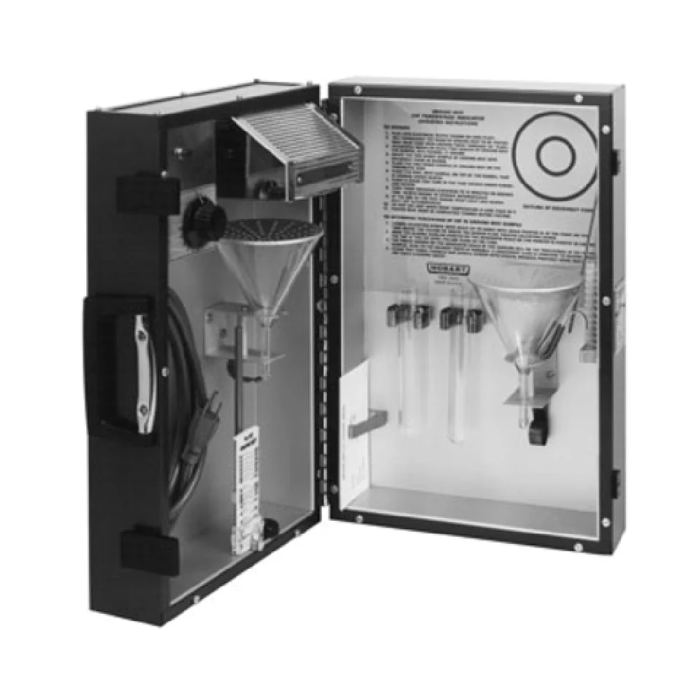 Hobart F101-1 Fat Percentage Measuring Kit with (3) Test Tubes and (2) Funnels Hobart F101-1 Fat Percentage Measuring Kit with (3) Test Tubes and (2) Funnels