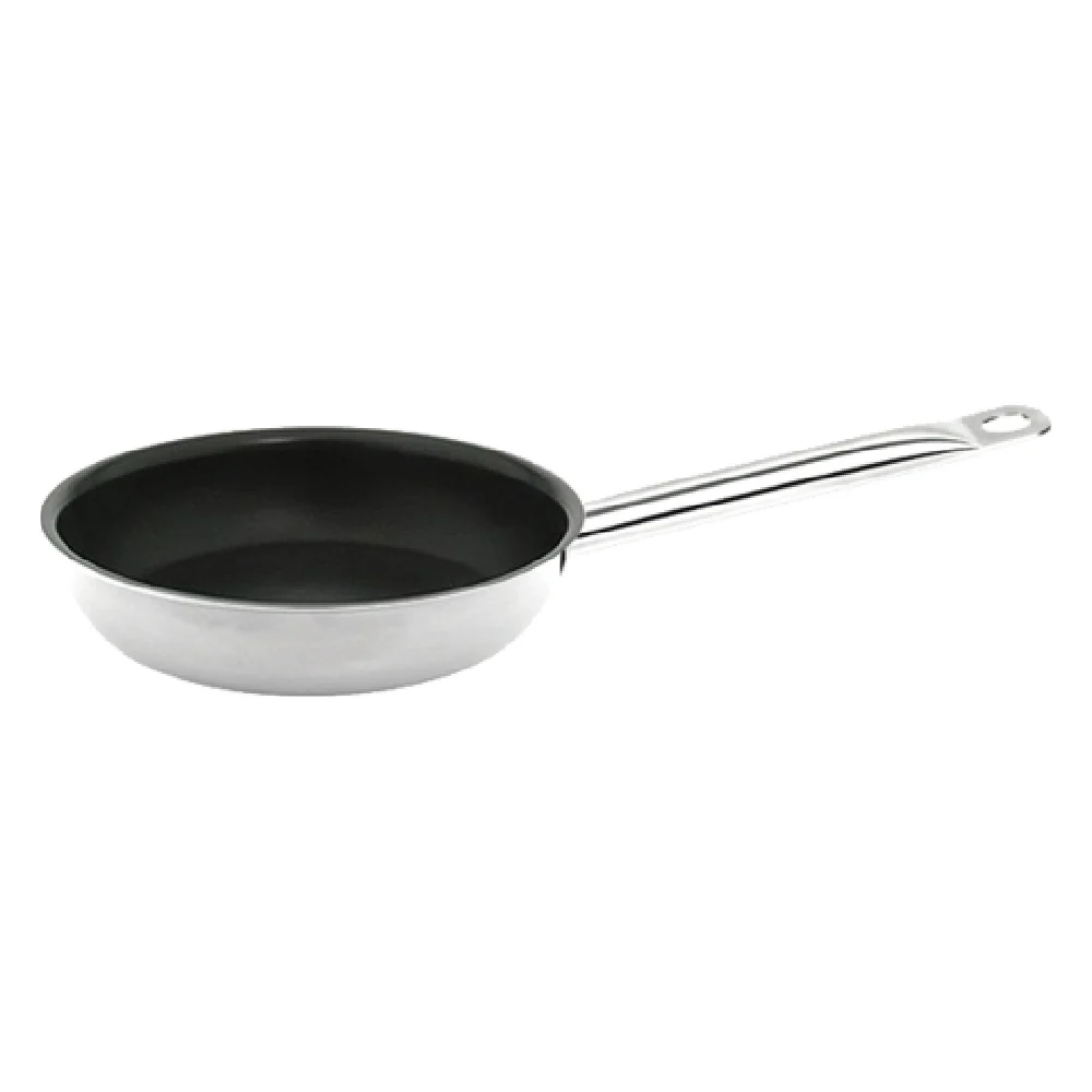 Thunder Group SLSFP309 9-1/2 Inch Fry Pan Induction Ready Non-stick Coated Stainless Steel Thunder Group SLSFP309 9-1/2 Inch Fry Pan Induction Ready Non-stick Coated Stainless Steel