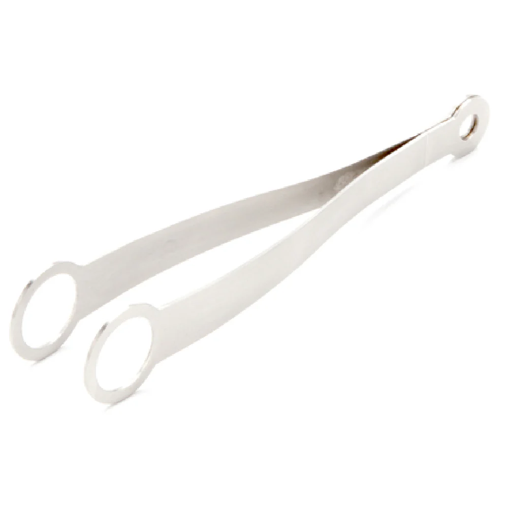 American Metalcraft TGC 6-1/8 Inch Bar Tongs with Circled Ends Stainless Steel American Metalcraft TGC 6-1/8 Inch Bar Tongs with Circled Ends Stainless Steel
