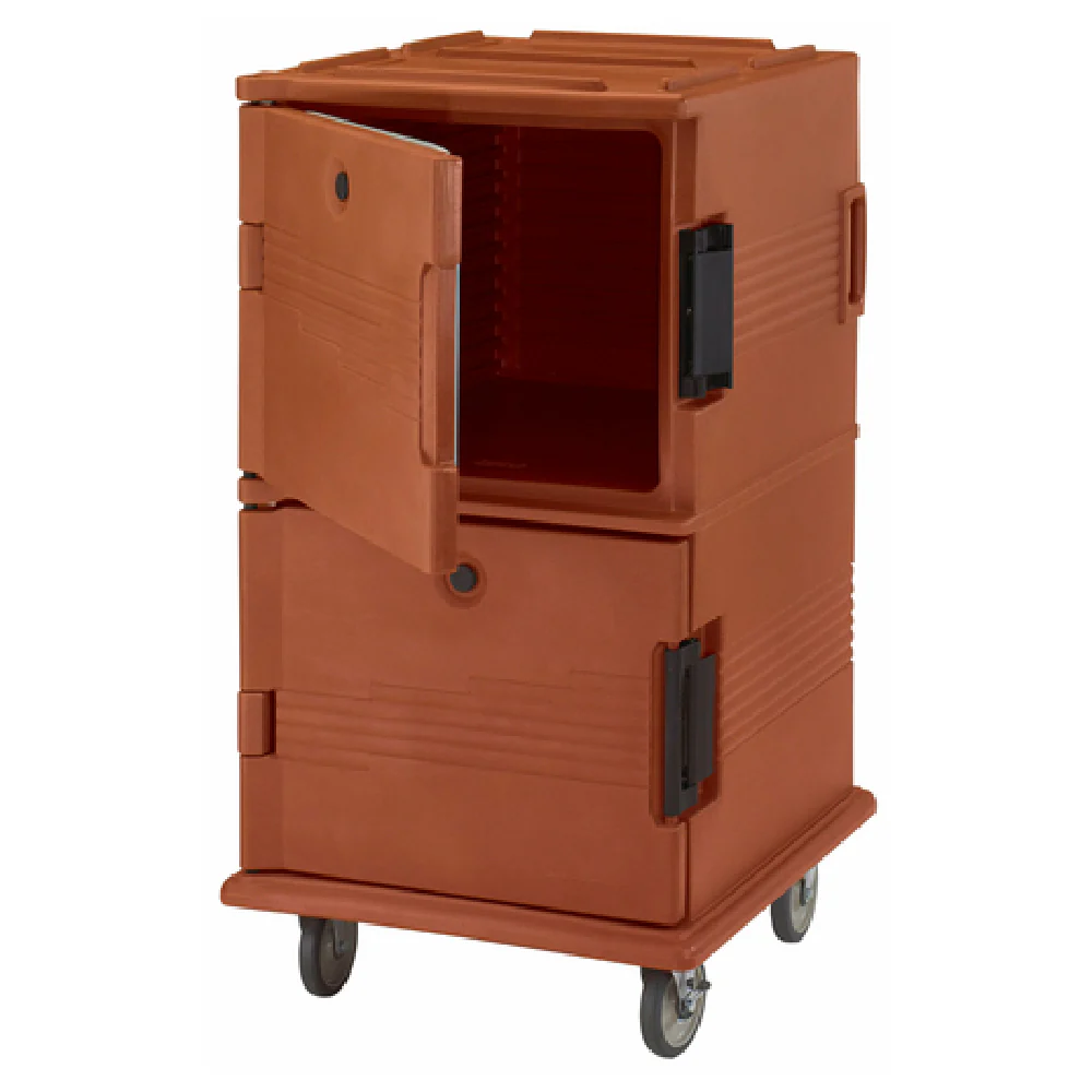 Cambro UPC1600HD402 28 Quart with Food Pan Carrier Plastic Insulated Brick Red