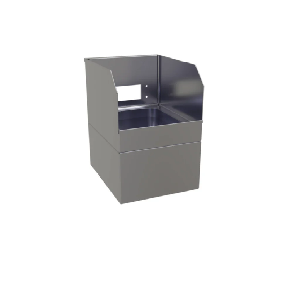 Glastender WHS-12-S-LF 12 Inch Hand Sink with Skirt Wall Mounted Stainless Steel Glastender WHS-12-S-LF 12 Inch Hand Sink with Skirt Wall Mounted Stainless Steel