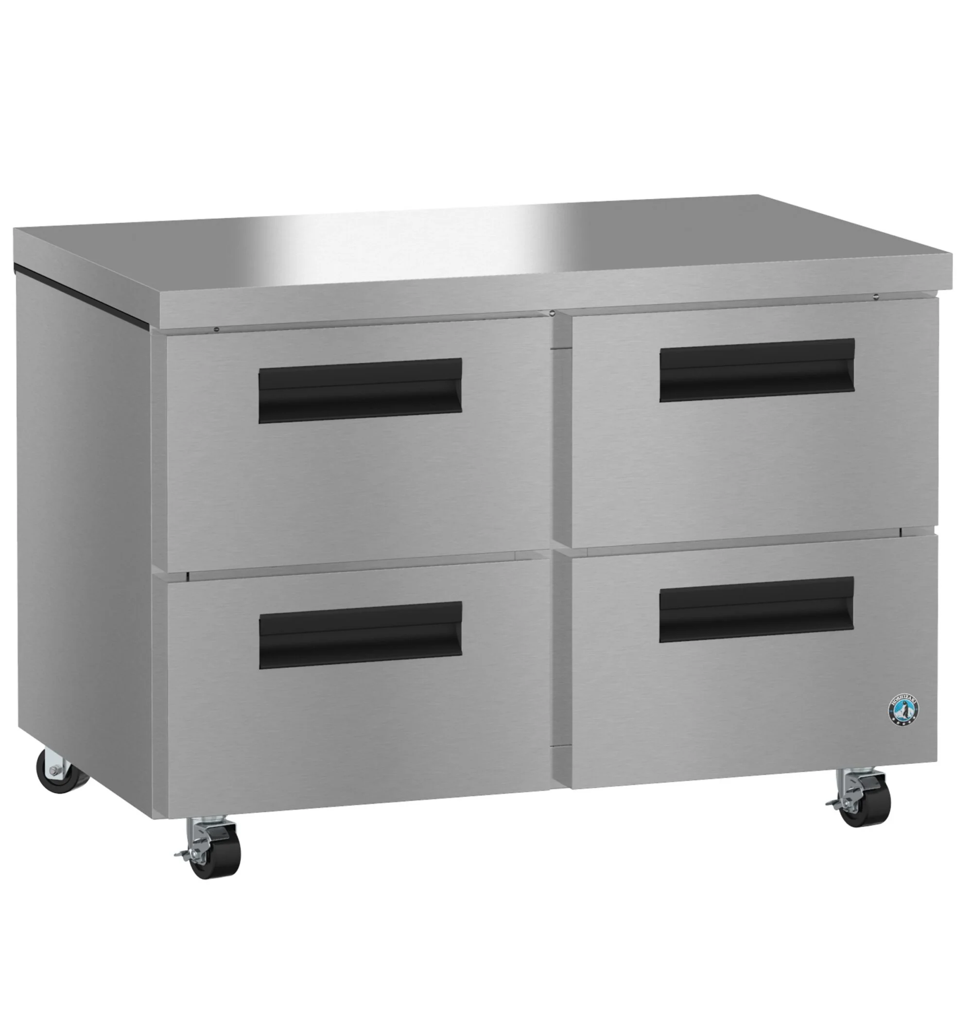 Hoshizaki UF48B-D4 48 Inch Reach-In Undercounter Freezer Two Section Stainless Steel