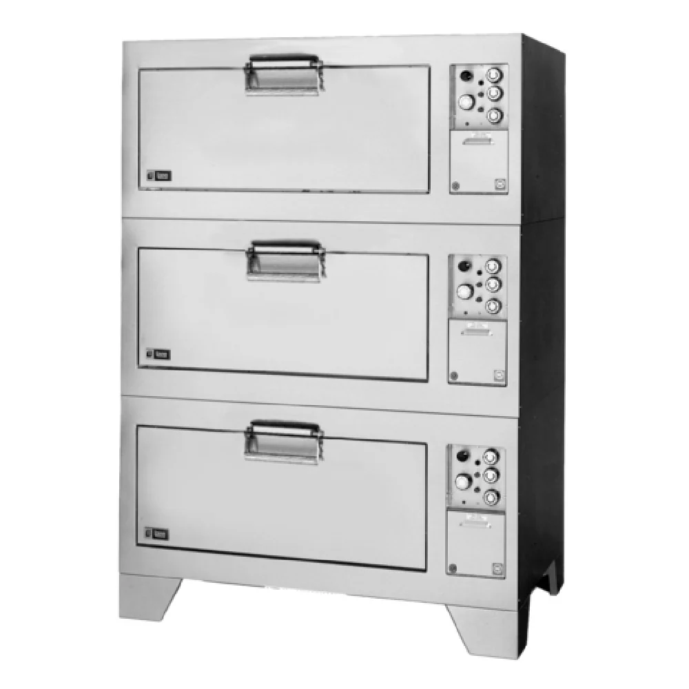 Lang DO54R3M 54 Inch Electric Deck-Type Roast Oven with 3 Tiers Stainless Steel Lang DO54R3M 54 Inch Electric Deck-Type Roast Oven with 3 Tiers Stainless Steel