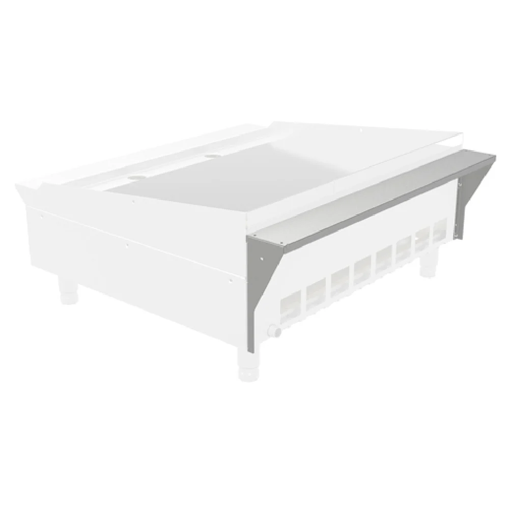 Electrolux 169096 12 Inch EMPower Back Shelf Stainless Steel for 12 Inch Top Unit
