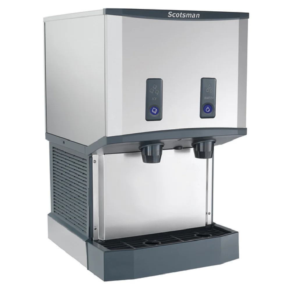Scotsman HID525WB-1 Meridian Water-cooled Ice and Water Dispenser H2 Nugget Ice Counter 25 Lb Bin 500 Lb/Day Scotsman HID525WB-1 Meridian Water-cooled Ice and Water Dispenser H2 Nugget Ice Counter 25 Lb Bin 500 Lb/Day