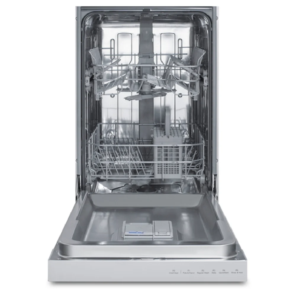 Summit DW18SS4 18 Inch Built-in Dishwasher Electric with Stainless Steel - Residential Summit DW18SS4 18 Inch Built-in Dishwasher Electric with Stainless Steel - Residential