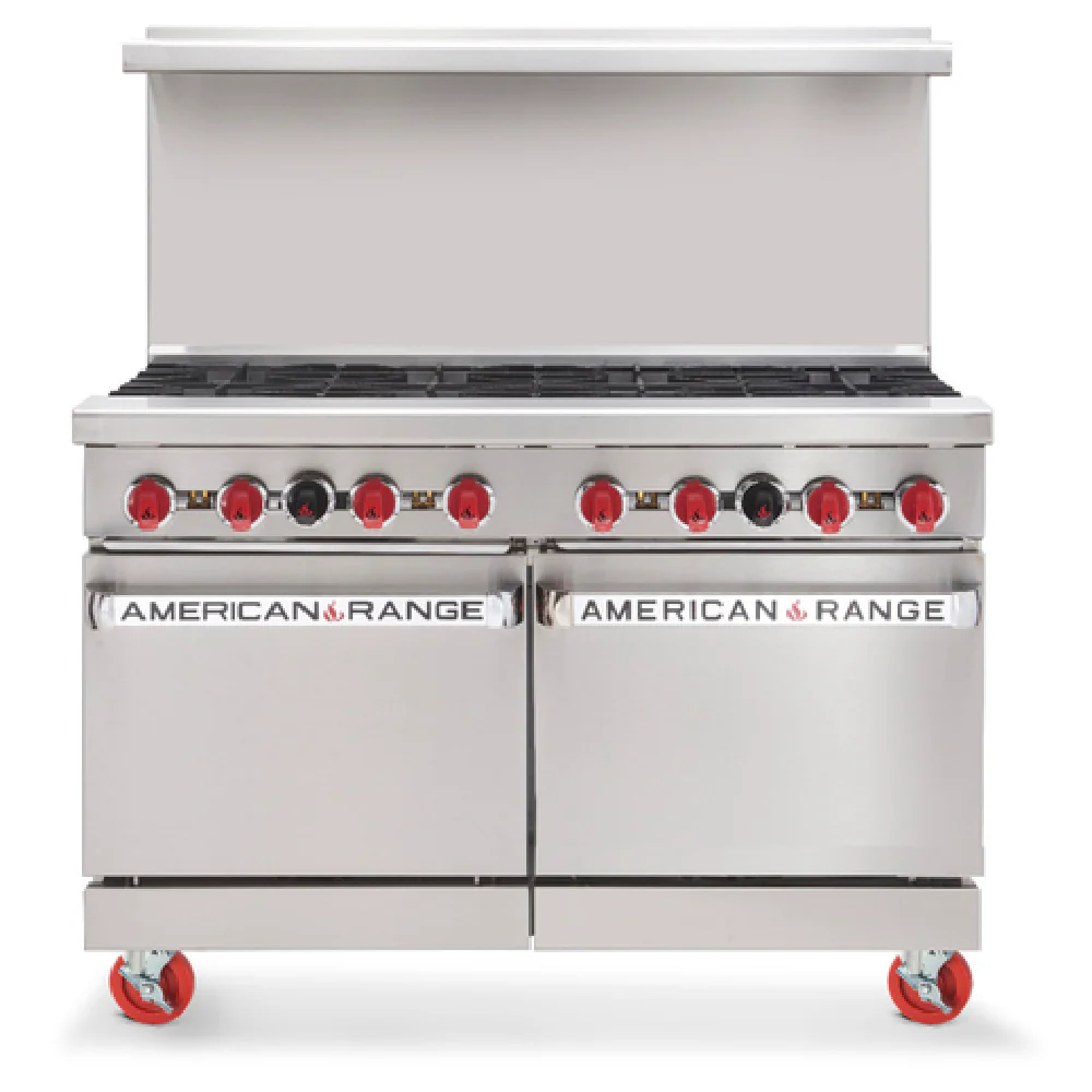 American Range AR-36G-2B-DSB_NAT 48 Inch Gas Restaurant Range with 2 Burners 32000 BTU
