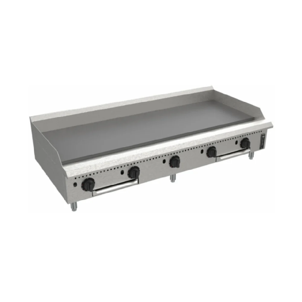 Venancio PGT60G-CT_LP 60 Inch Gas Prime Griddle with 5 Thermostatic Control Valves 175000 BTU