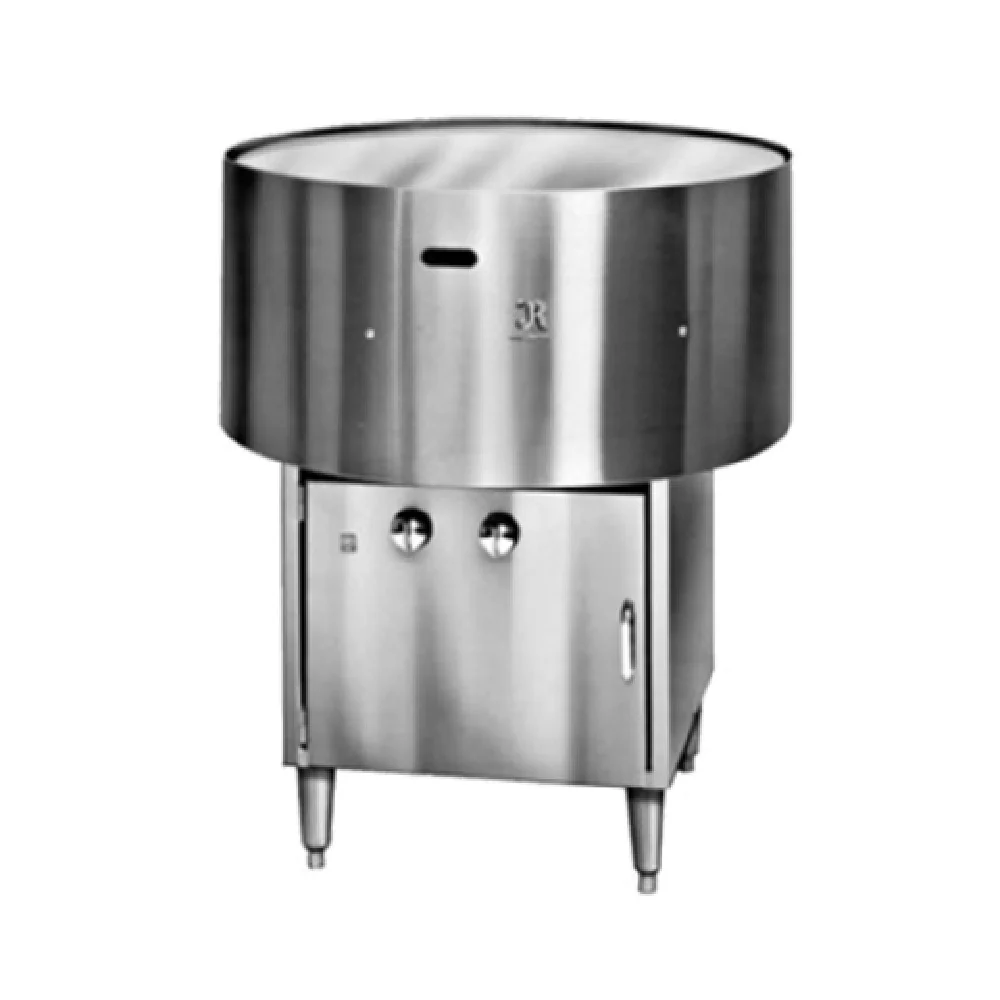 Jade Range JTRG-48G_NAT 67 Inch Diameter Gas Rotating Tortilla Griddle with Gutter 100000 BTU Jade Range JTRG-48G_NAT 67 Inch Diameter Gas Rotating Tortilla Griddle with Gutter 100000 BTU
