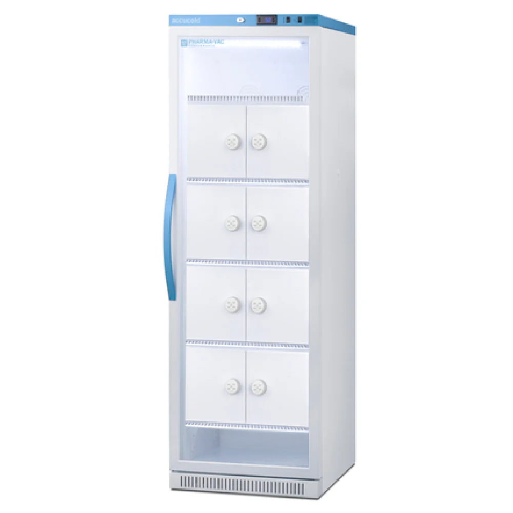 Summit ARG15PVLOCKER 23 cu. inch Electric Medical Refrigerator 15 Cu.ft Capacity with 8 Locking Compartments