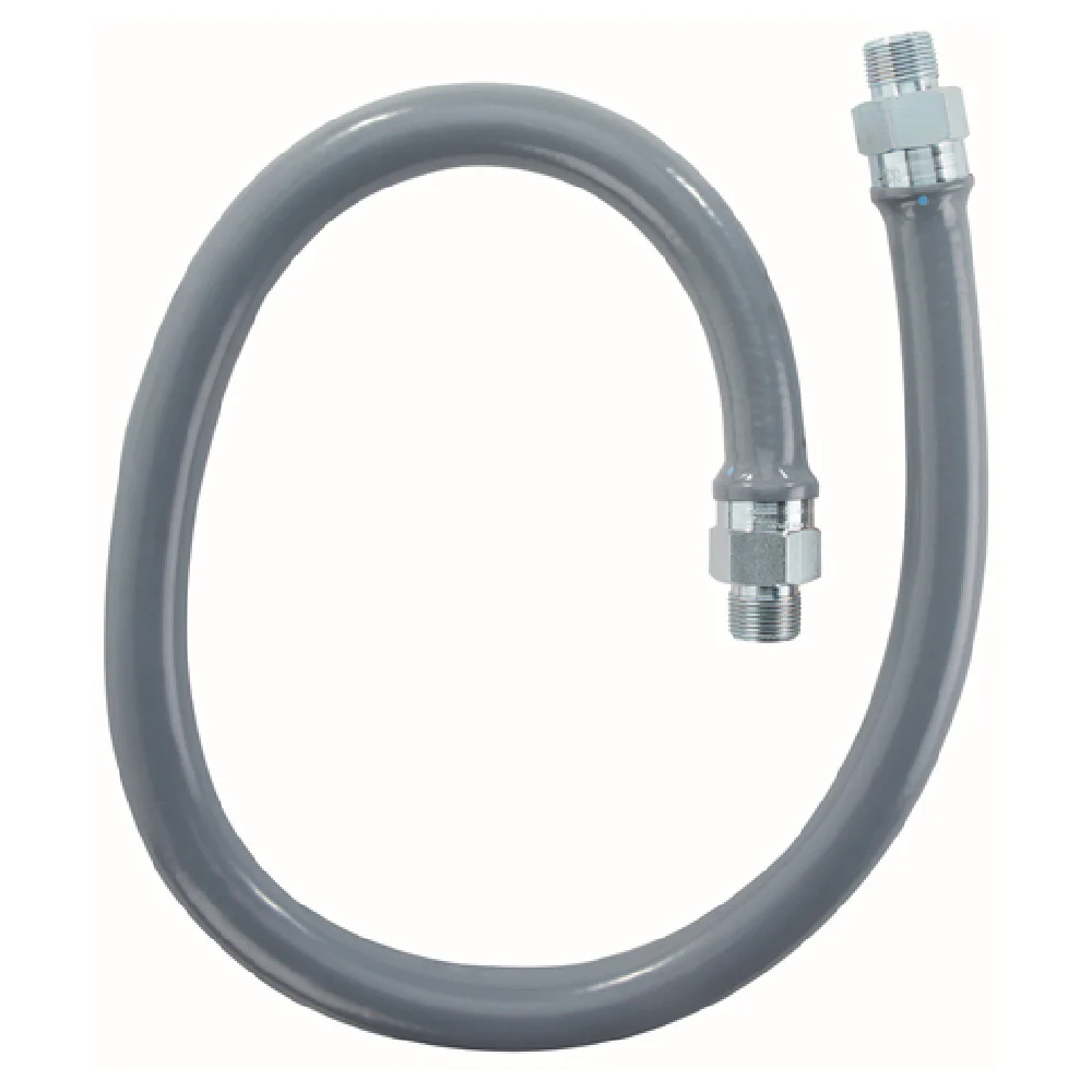 Dormont CANRG50BP60 1/2 Inch Diameter Foodservice Gas Connector 60 Inch Length