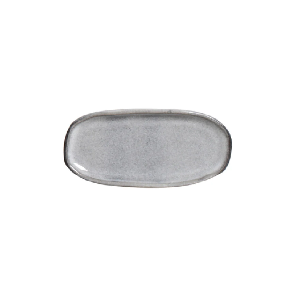 Porto Brasil 15214115801 6.5 Inch Mini Oval Platter Stoneware Shallow Organic