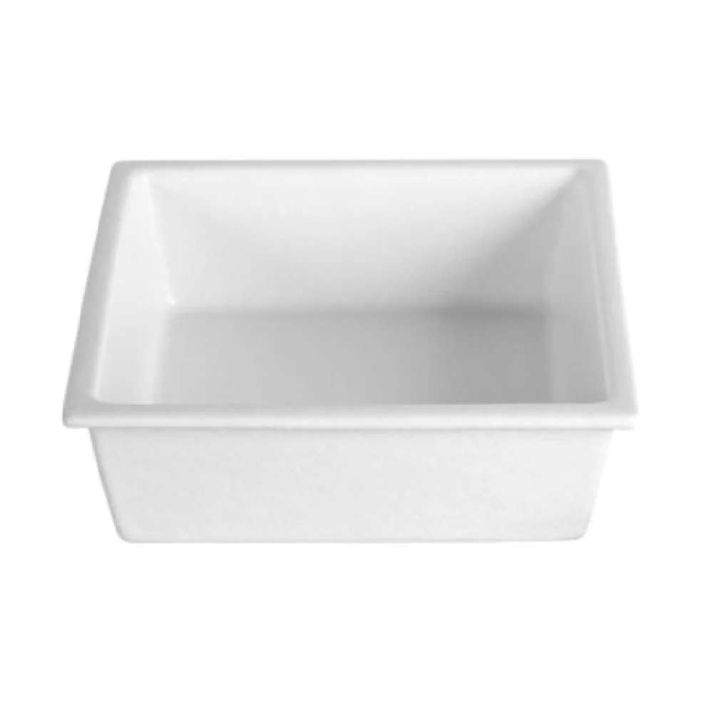 GET Enterprises IS035WW 135.26 Oz White Salad Bar Bowl Cast Aluminum GET Enterprises IS035WW 135.26 Oz White Salad Bar Bowl Cast Aluminum