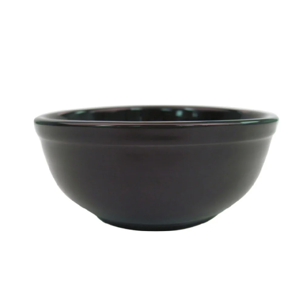 CAC China TG-15-BLK 5-3/4 Inch Salad Bowl 12-1/2 Oz Porcelain Black CAC China TG-15-BLK 5-3/4 Inch Salad Bowl 12-1/2 Oz Porcelain Black