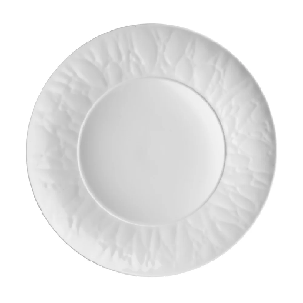 Steelite 61192ST7901 11.25 Inch Round Signature Plate Cool Blue-White Porcelain