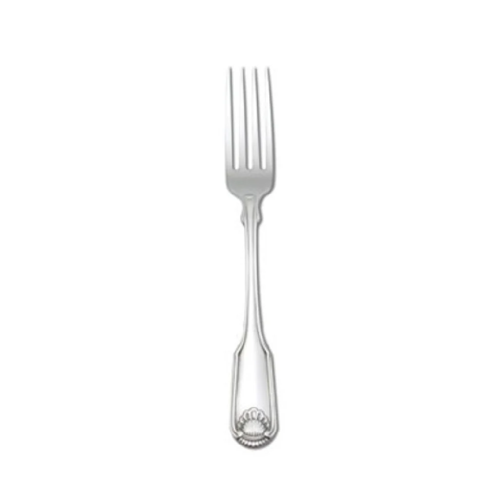1880 Hospitality 2496FDNF 7-5/8 Inch Fiddle Back Dinner Fork Shell Motif 18/10 Stainless Steel 1880 Hospitality 2496FDNF 7-5/8 Inch Fiddle Back Dinner Fork Shell Motif 18/10 Stainless Steel