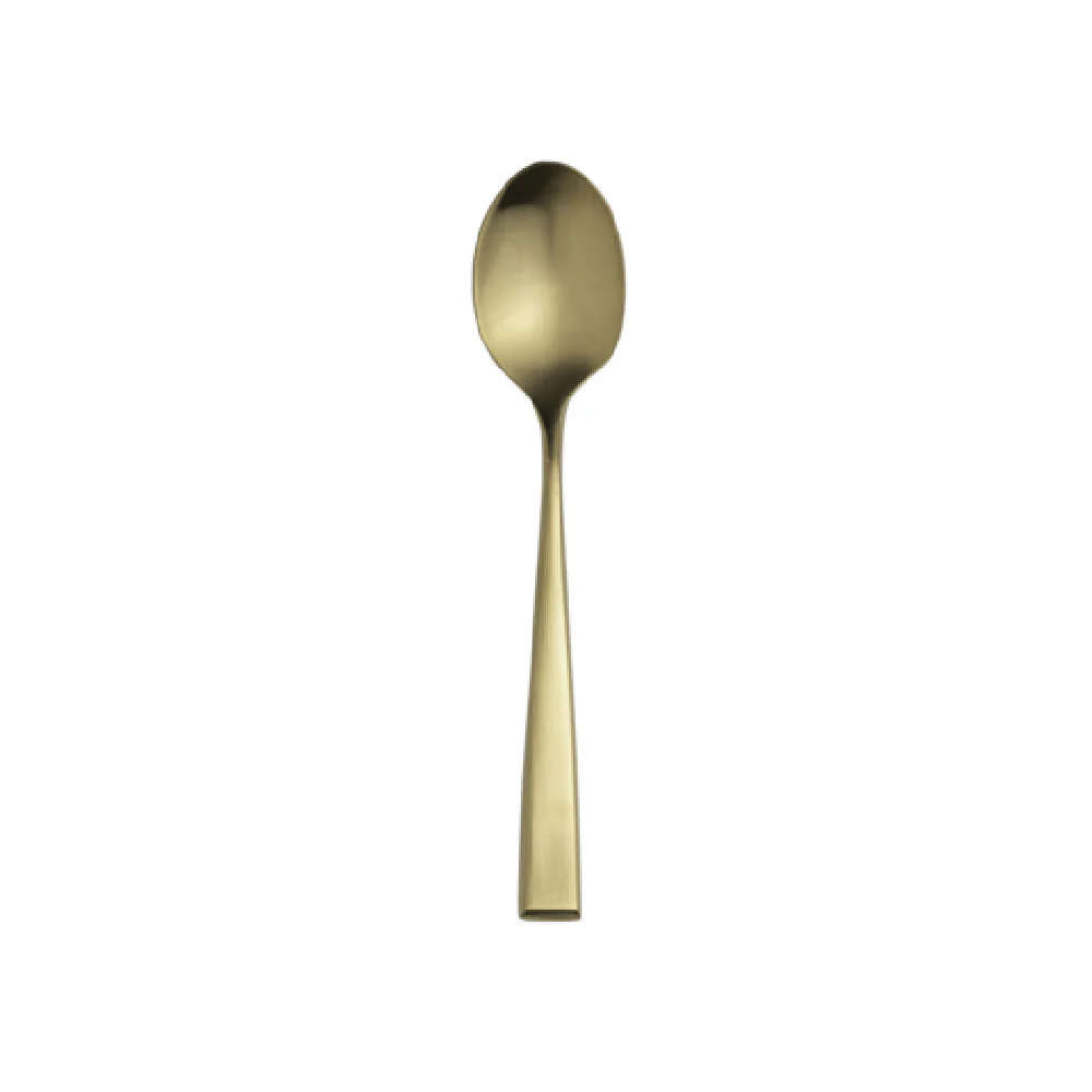 Steelite 5765SX001 6.75 Inch Teaspoon Hartman PVD Gold Brushed 18/10 Stainless Steel