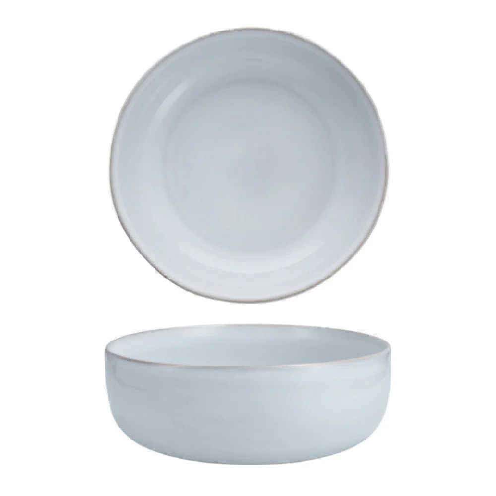 Fortessa 8200.SVEL.ST.06 23cm 67oz Bowl Dishwasher and Oven Safe White Stone Fortessa 8200.SVEL.ST.06 23cm 67oz Bowl Dishwasher and Oven Safe White Stone