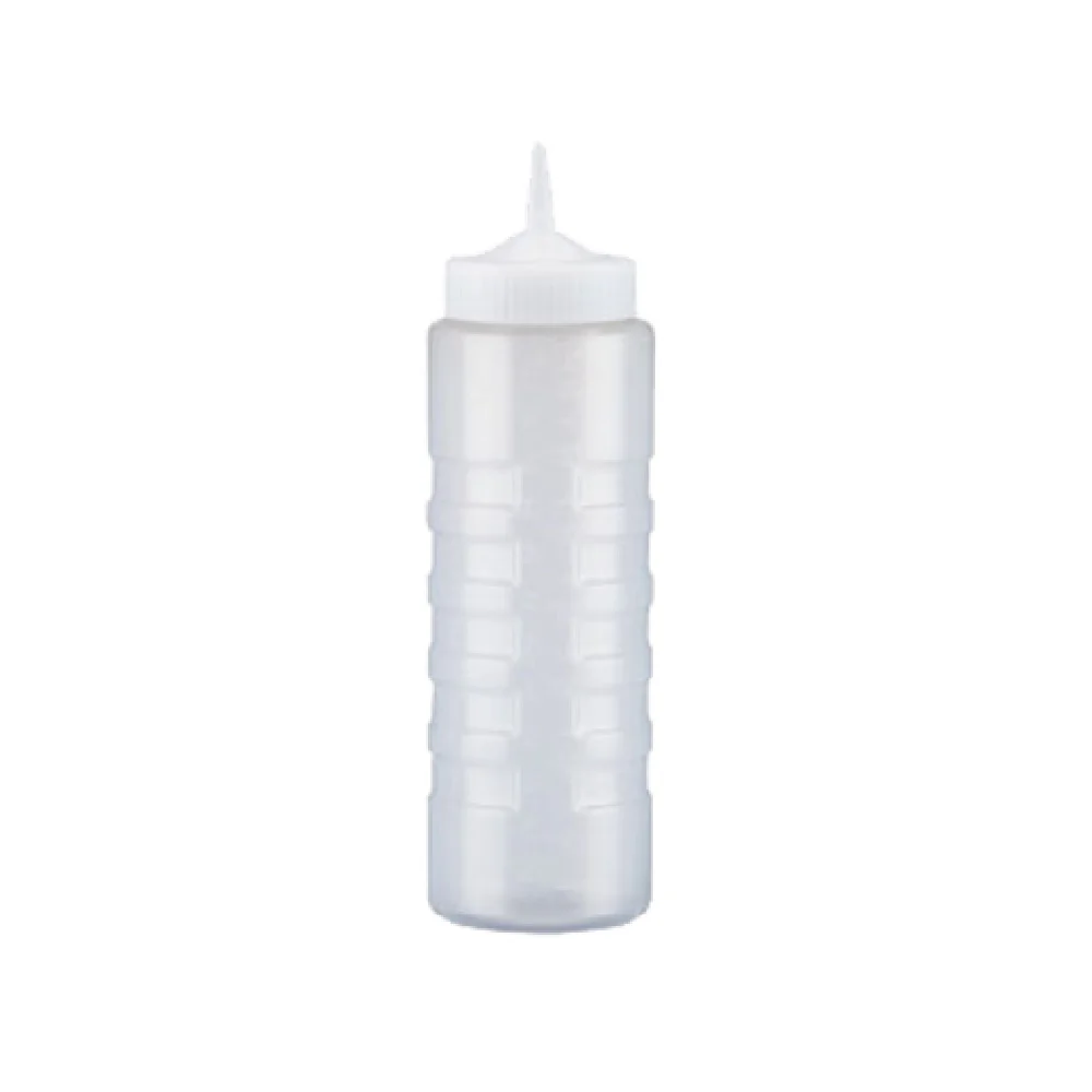 Vollrath 4924J-13 24 Oz Squeeze Bottle Polyethylene Clear Translucent