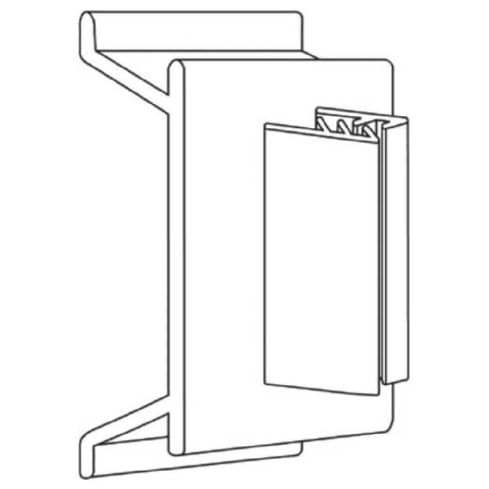 Hubert 74239 HoldzFast Shelf Flag Holder 3/4