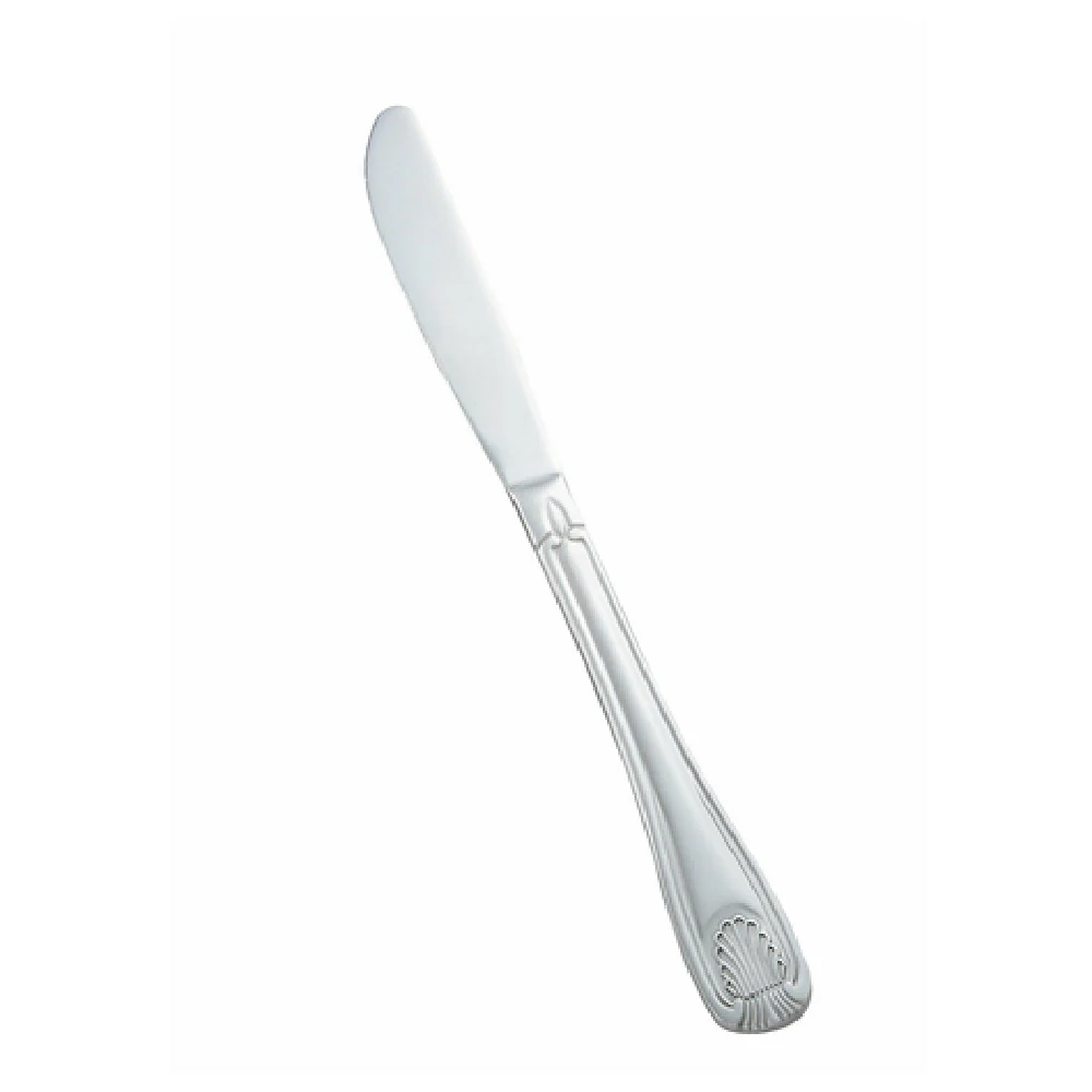 Winco 0006-08 8-3/4 Inch Dinner Knife Extra Heavy Weight Mirror Finish 18/0 Stainless Steel