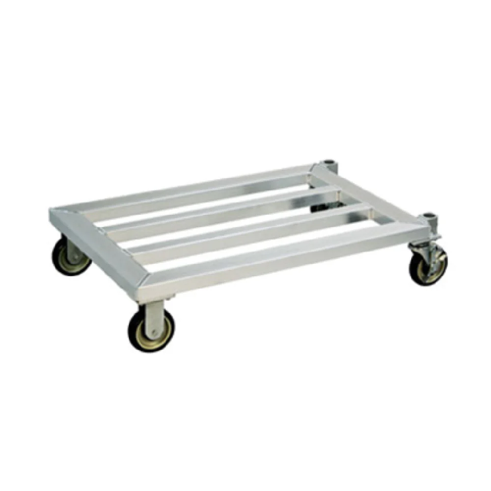 New Age Industrial 1214 31-3/4 Inch Dunnage Rack Mobile Aluminum 1000 lbs capacity with casters New Age Industrial 1214 31-3/4 Inch Dunnage Rack Mobile Aluminum 1000 lbs capacity with casters
