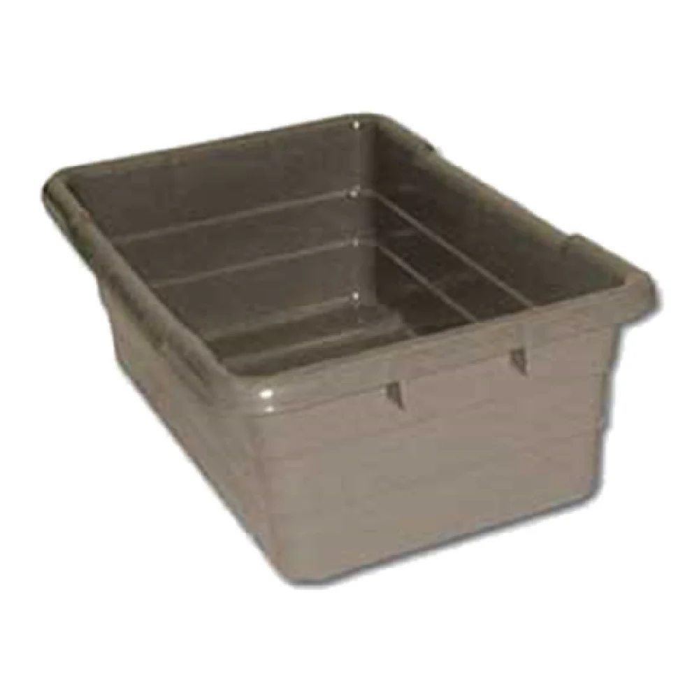 Omcan 10936 25 Inch Stack and Nest Jumbo Lug 100 lb Capacity Plastic Gray Omcan 10936 25 Inch Stack and Nest Jumbo Lug 100 lb Capacity Plastic Gray