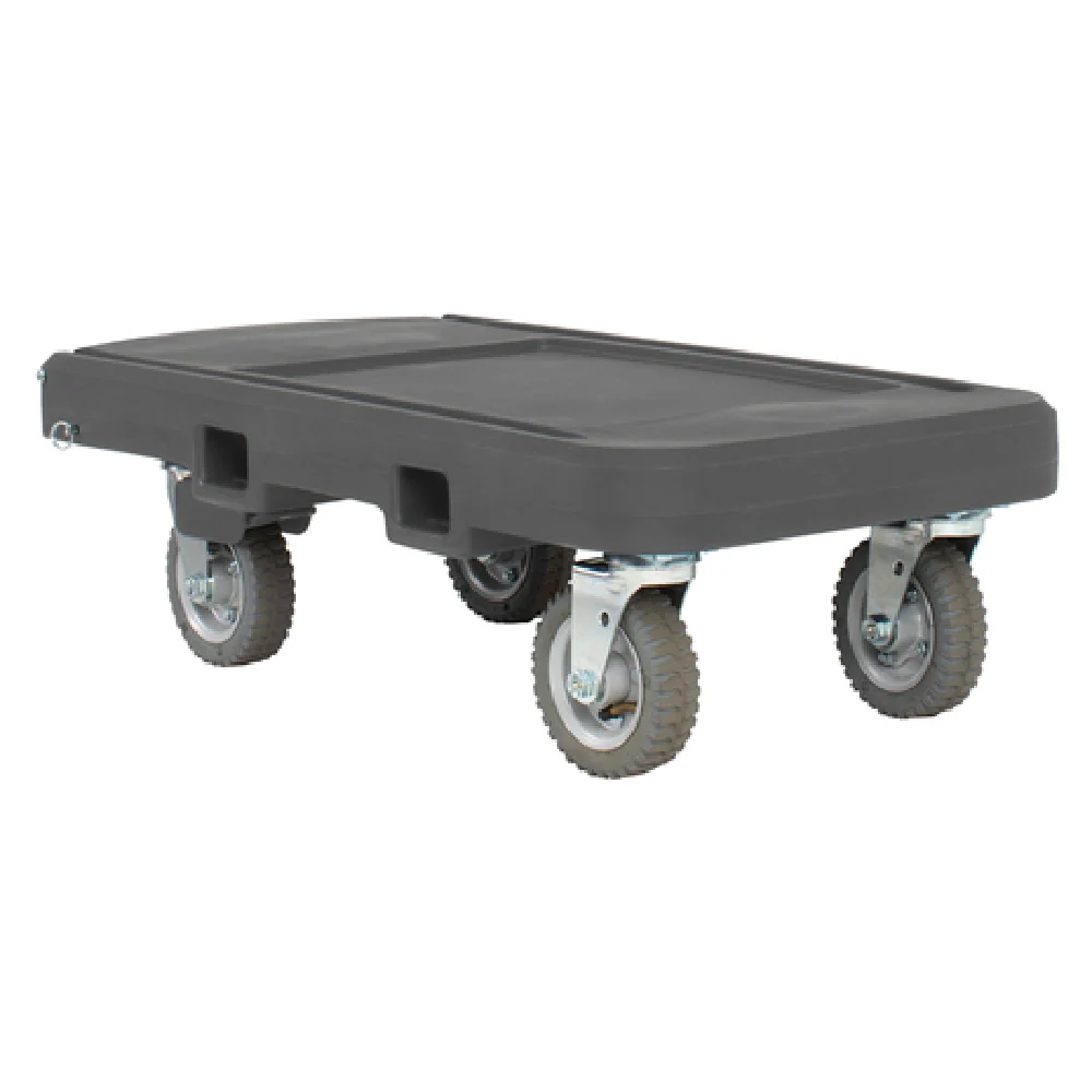 Vollrath 1695-1 Utility Dolly Flatbed 350 lb Capacity with Webbed Straps Dark Gray Vollrath 1695-1 Utility Dolly Flatbed 350 lb Capacity with Webbed Straps Dark Gray