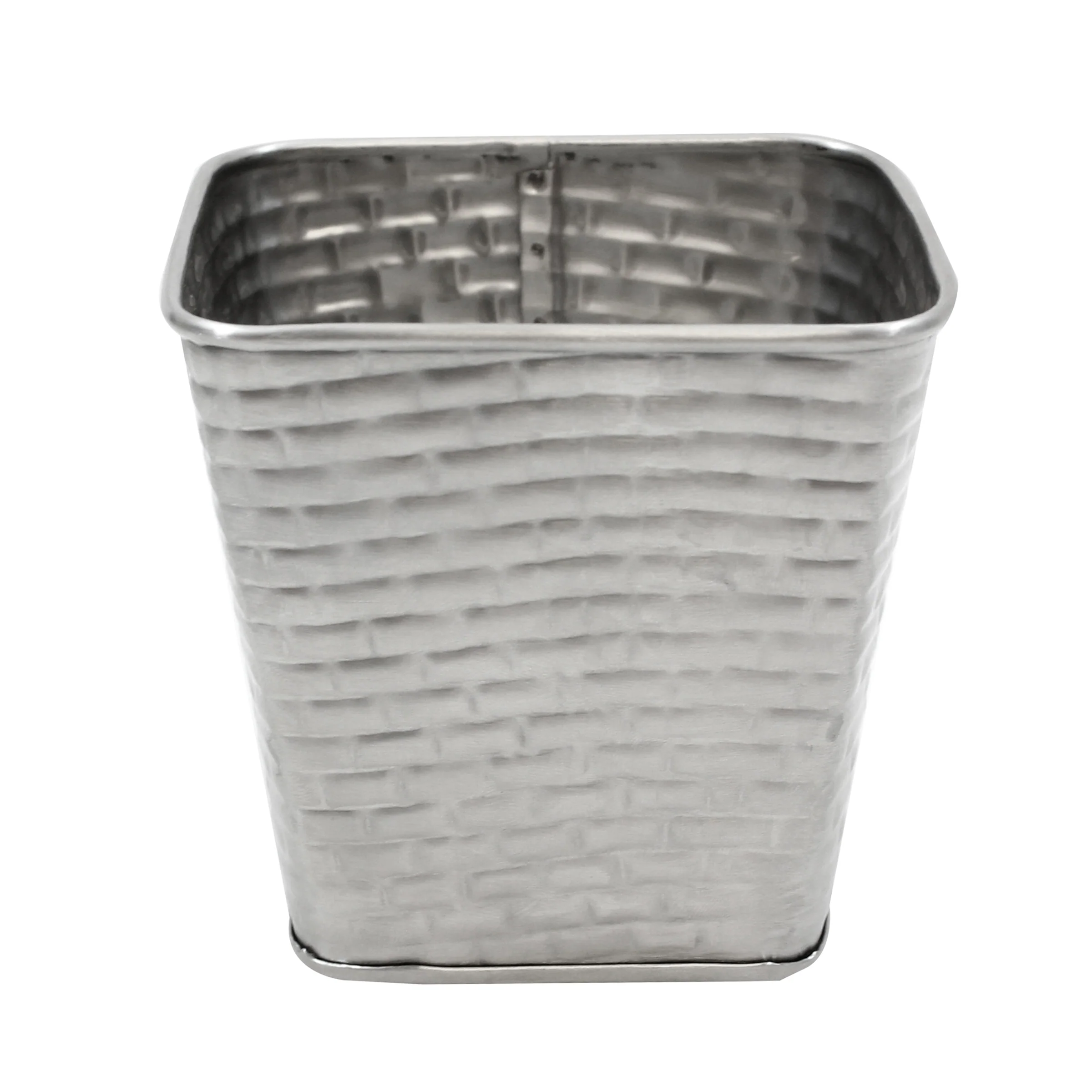 Tablecraft GTSS4 20 Oz Fry Cup Stainless Steel Brickhouse Collection Tapered Tablecraft GTSS4 20 Oz Fry Cup Stainless Steel Brickhouse Collection Tapered