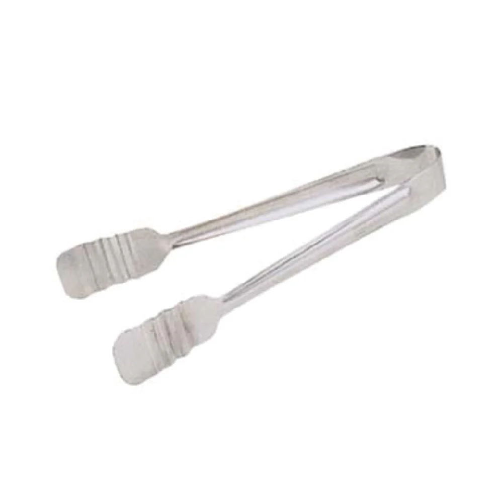 Admiral Craft KPT-9D 8-1/4 Inch Long Grooved Blades Stainless Steel Tongs