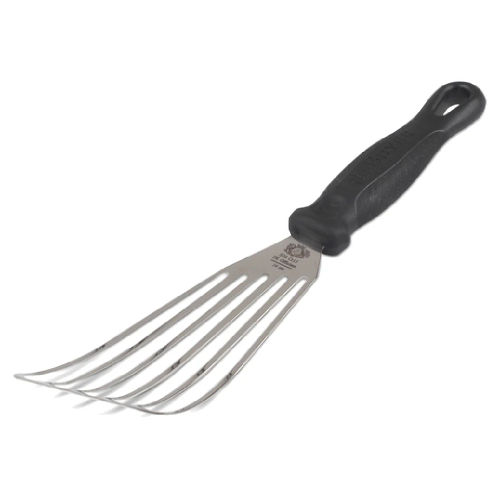 JB Prince U137 6-1/2 Inch Flexible Slotted Turner Polyamid Black Stainless Steel JB Prince U137 6-1/2 Inch Flexible Slotted Turner Polyamid Black Stainless Steel