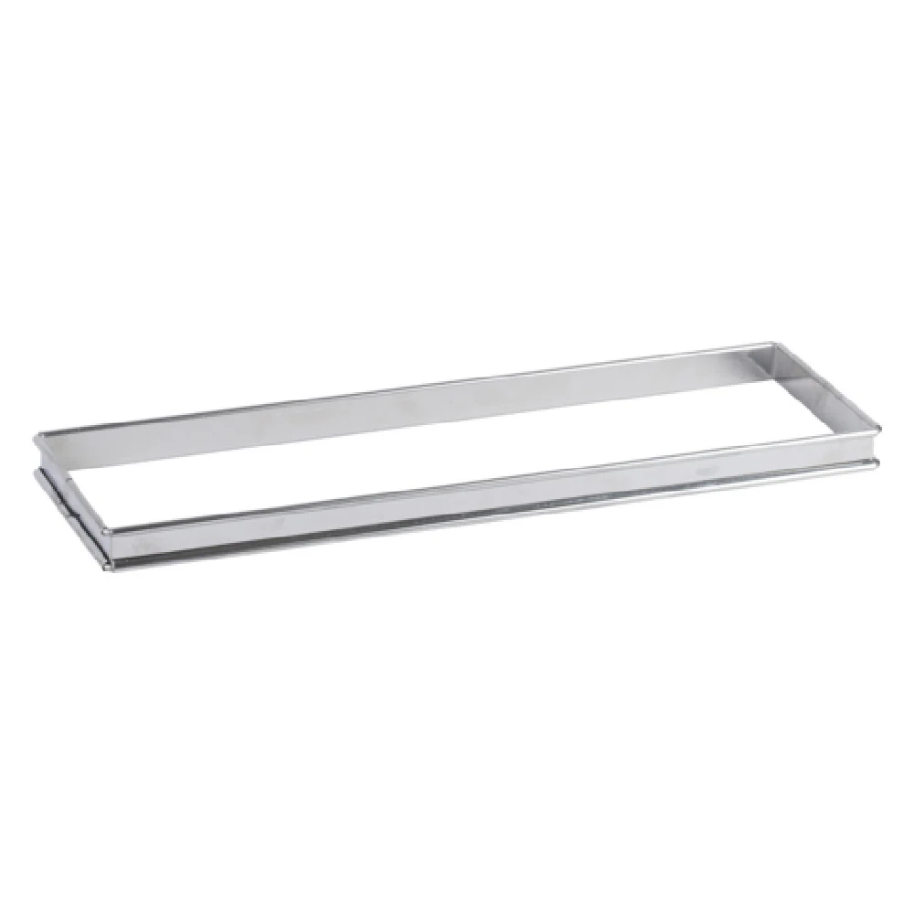 Louis Tellier 865310 14 Inch Rolled Edges Tart Ring Stainless Steel