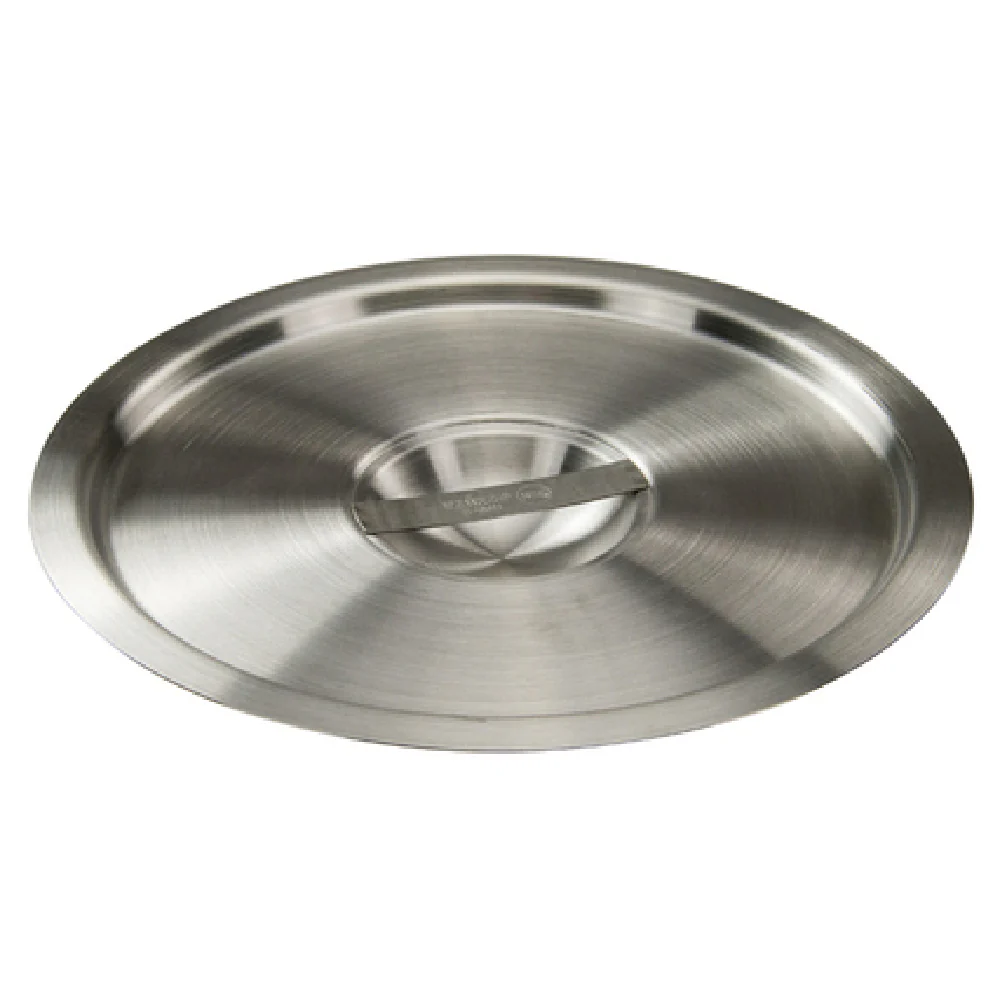 Winco BAMC-8.25 8-1/4 Qt Bain Marie Cover with Handle Stainless Steel Mirror Finish Winco BAMC-8.25 8-1/4 Qt Bain Marie Cover with Handle Stainless Steel Mirror Finish