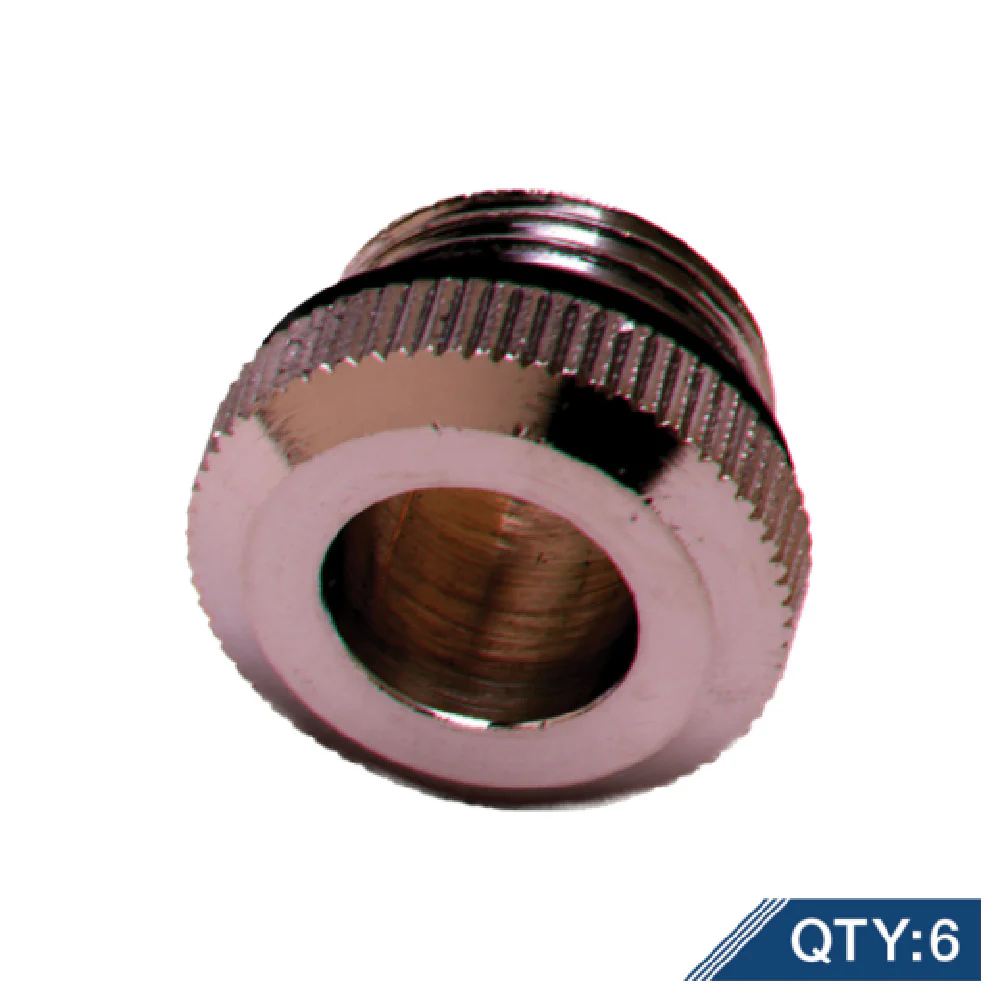 T&S Brass 000861-25M Faucet Parts and Accessories Stream Regulator Plain Tip Outlet 6 Packs