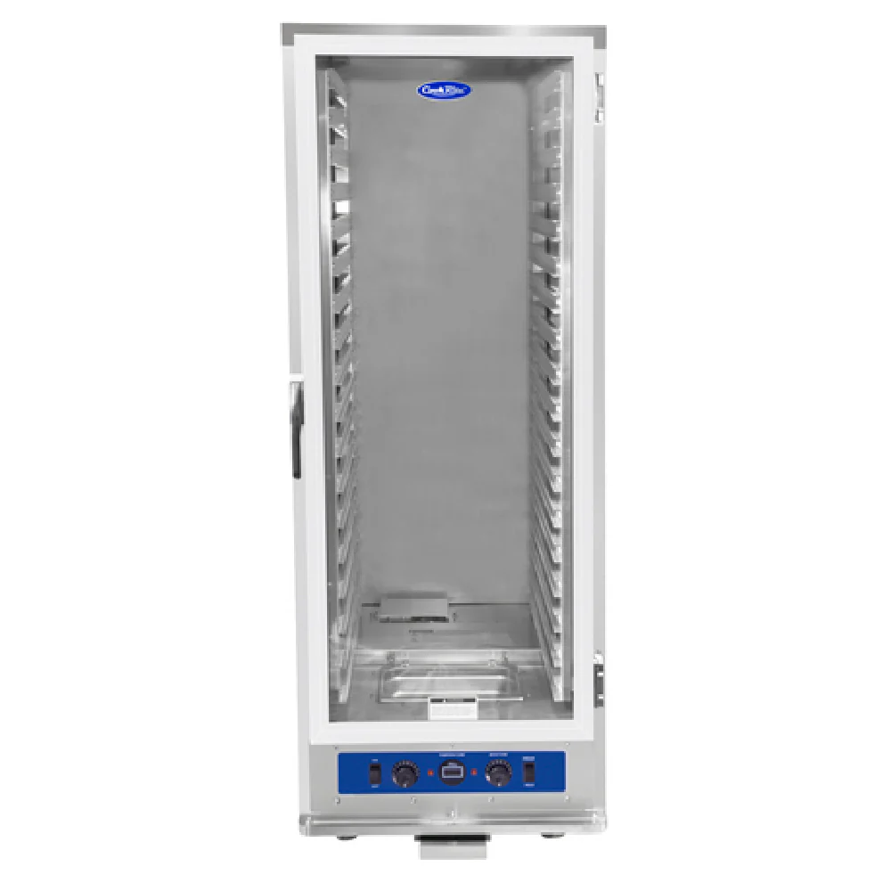 Atosa ATHC-18P 25 Inch Insulated Heated Cabinet Mobile Stainless Steel with Remain Open Door Atosa ATHC-18P 25 Inch Insulated Heated Cabinet Mobile Stainless Steel with Remain Open Door
